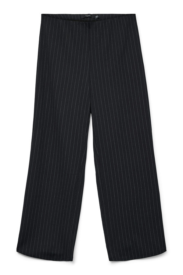 Vero Moda Curve Pantal&oacute;n largo pata ancha Curve Gris oscuro