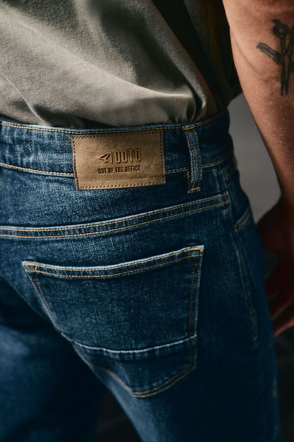 OOTO Pantal&oacute;n vaquero slim fit Azul