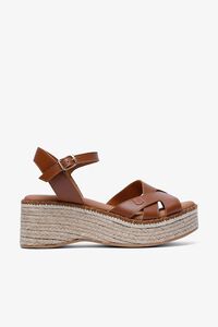 Popa Sandalia cu&ntilde;a baja se&ntilde;ora Karan Piel