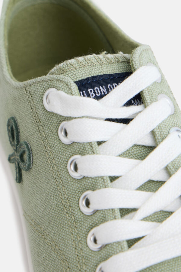 Silbon Classic canvas sneaker Green