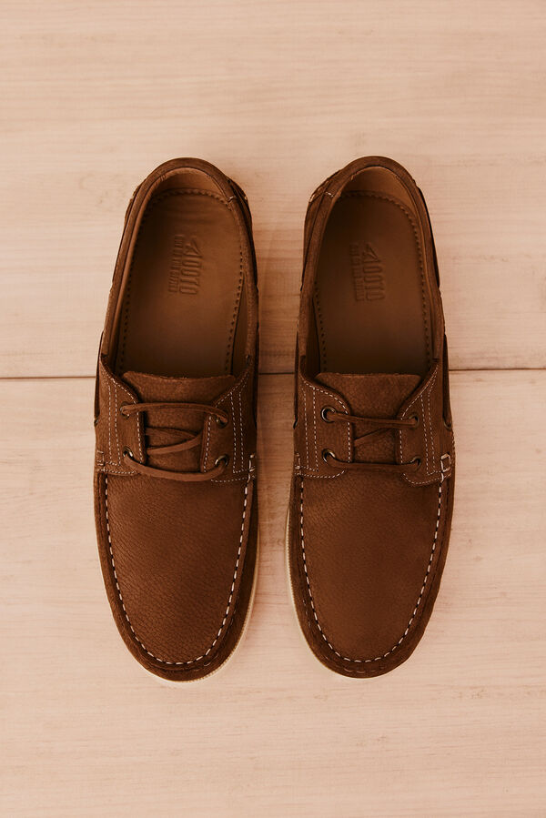 OOTO Nautico piel Marr&oacute;n