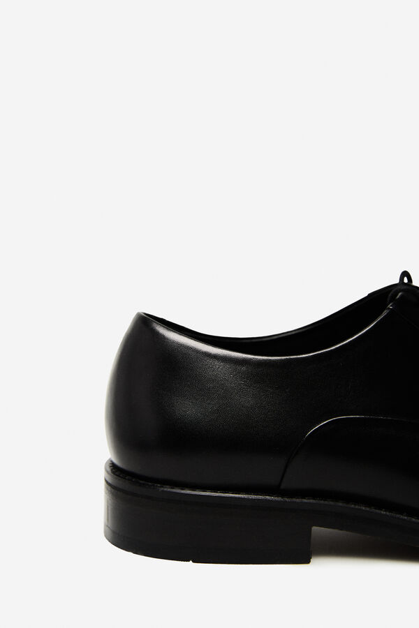 Cortefiel Lace-up dress shoe Black