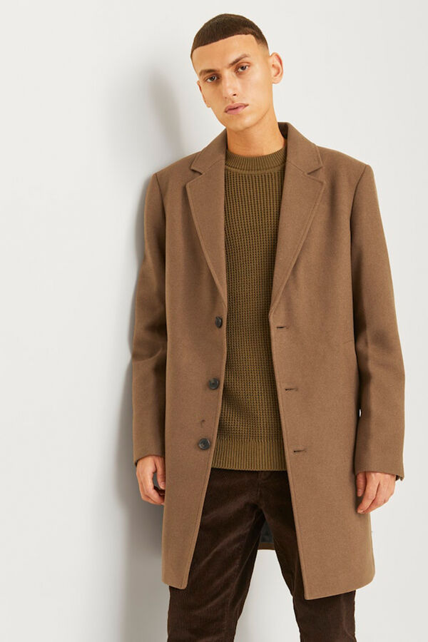 Jack & Jones Short coat Brown