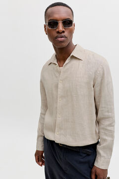 Jack & Jones Camisa de linho relaxed