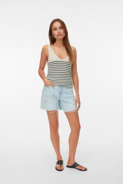 Vero Moda Top lurex tirante ancho