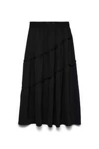 Vero Moda Saia midi com folhos