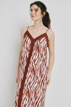 Vero Moda Vestido largo de tirantes ajustables