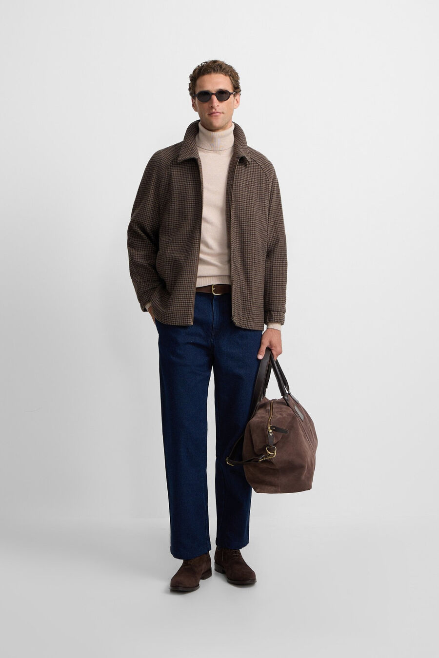 Cazadora pata de gallo