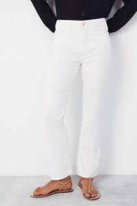 Cortefiel Jeans Sensational boca de sino cropped