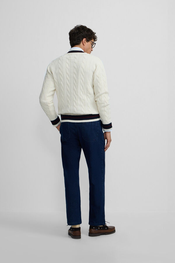 Silbon Jumper College Beige