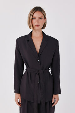 Cortefiel Blazer de raya diplom&aacute;tica