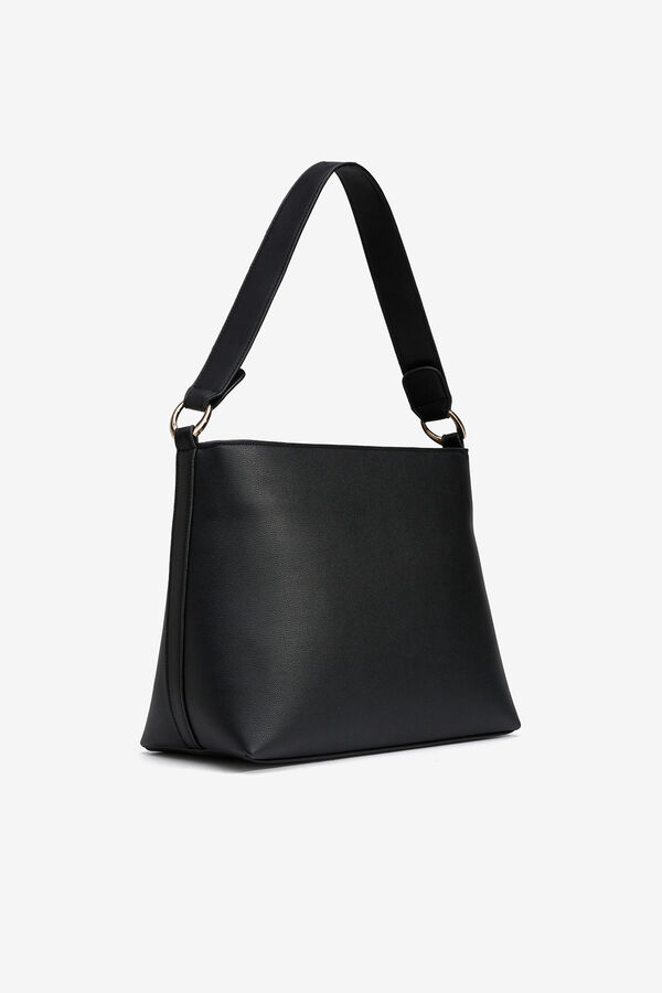 Vilanova Bolso de Hombro con Aros Met&aacute;licos Black