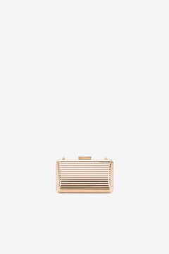Vilanova Metallic evening bag Gold