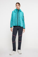 Izas Chaleco de forro polar Turquesa