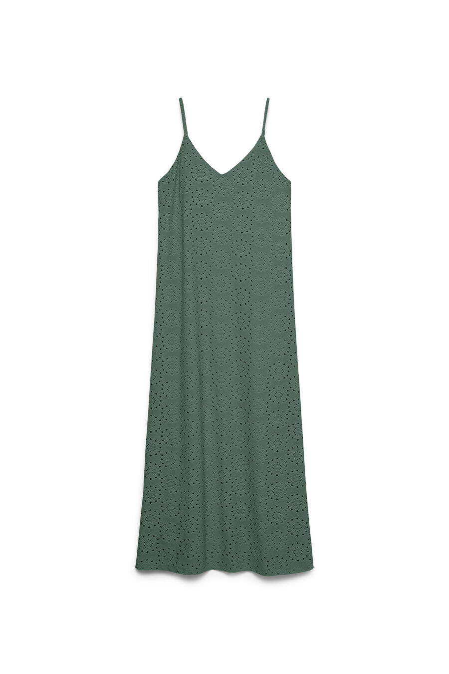 Vestido tobillero de tirantes