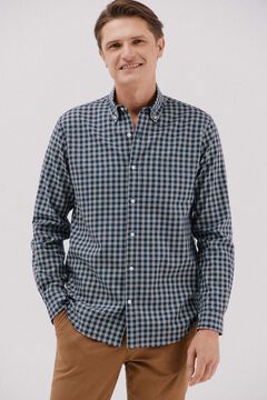 Cortefiel Camisa twill cuadros