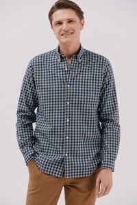 Cortefiel Camisa twill xadrez