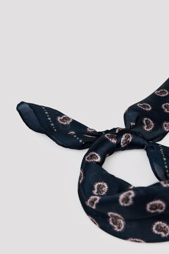 Cortefiel Bandana acetinada paisley
