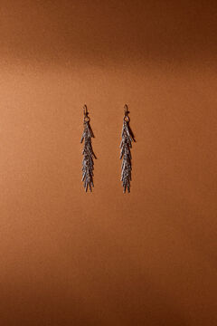 Slowlove Pendientes flecos cadena