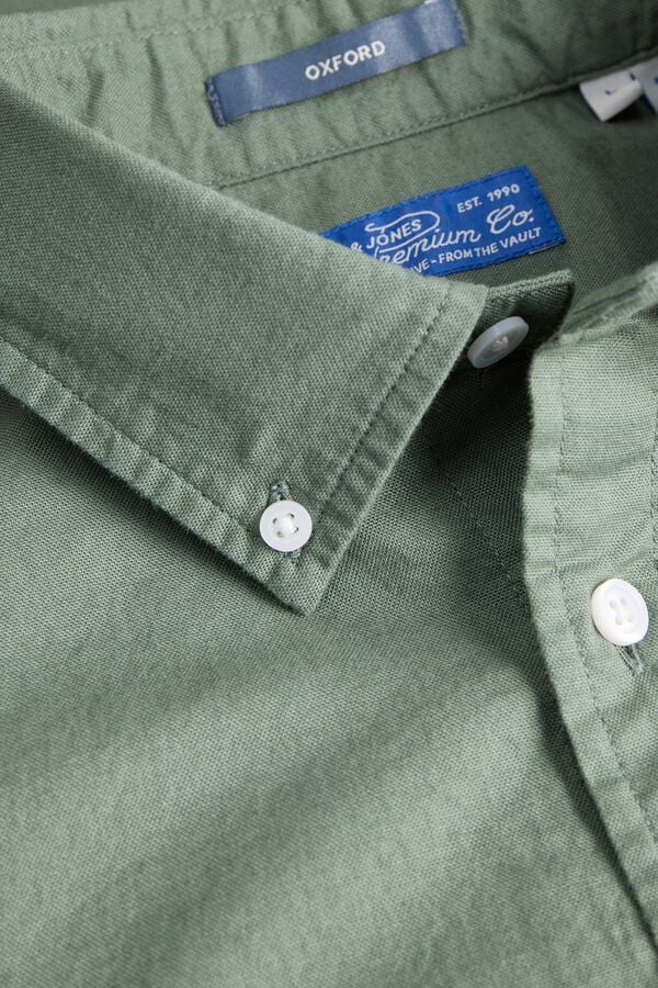 Jack & Jones Oxford regular fit shirt Green