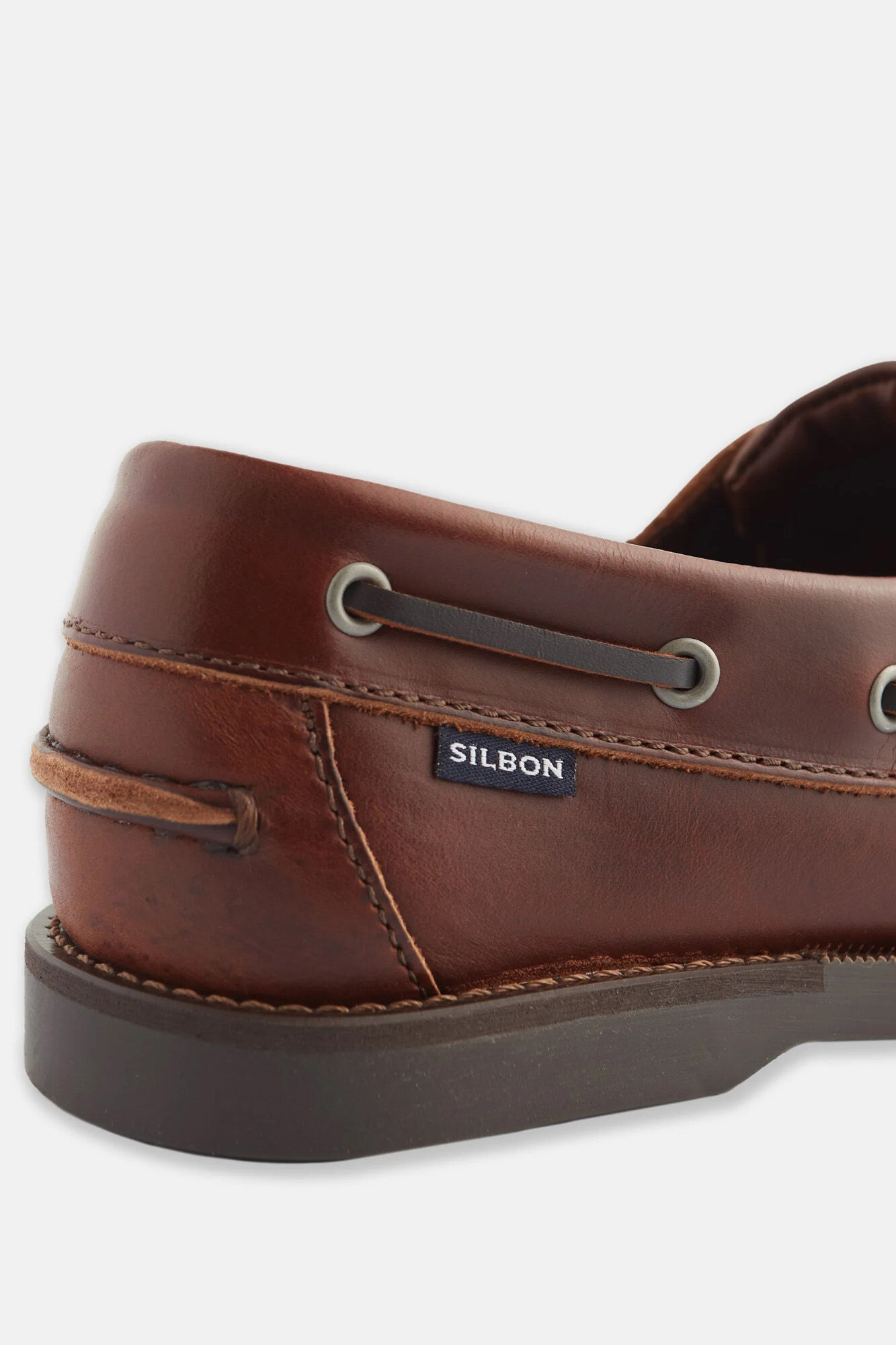 Leather deck shoes