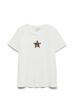 Vero Moda Camiseta algod&oacute;n estrella
