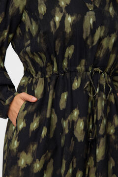 Vero Moda Curve Vestido corto estampado con cord&oacute;n