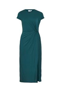 Vila Vestido midi con manga corta de modal