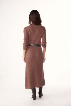 Slowlove Vestido punto largo