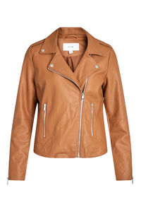 Vila Chaqueta biker polipiel