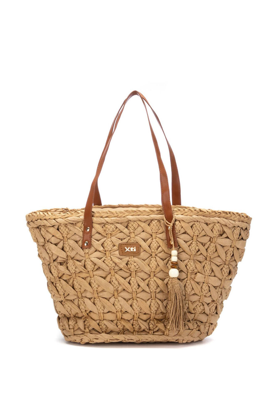 Bolso señora hombro rafia