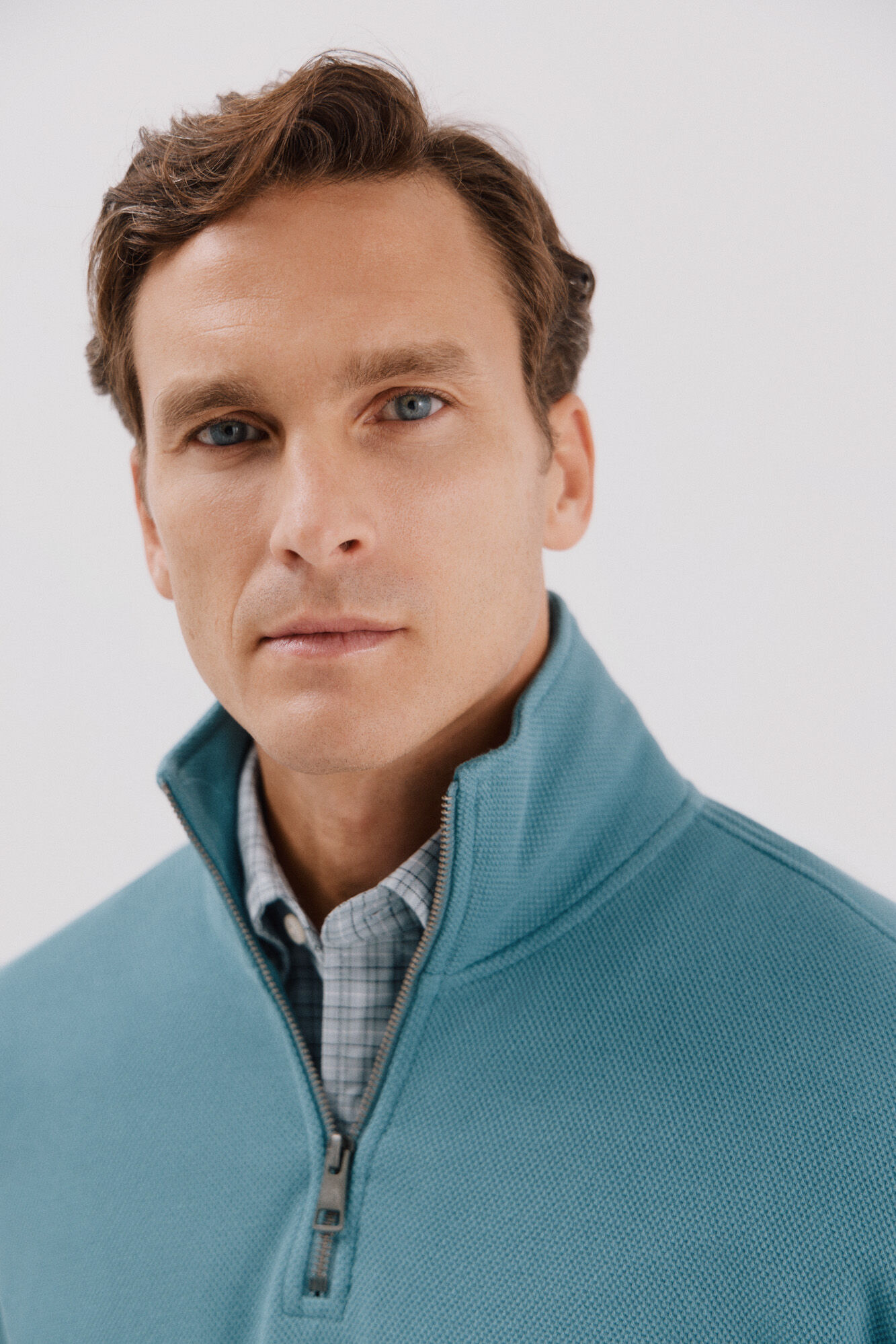 Cortefiel Sudadera cuello cremallera