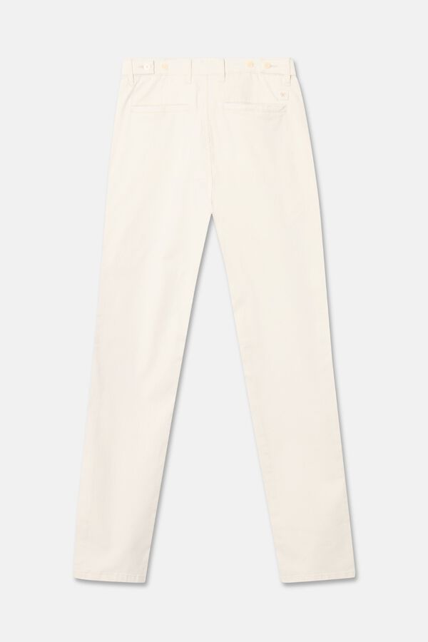 Silbon Pantal&oacute;n sport chino pinza Marfil