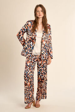 Molly Bracken Pantal&oacute;n de mujer largo con estampado