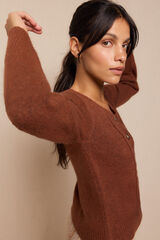 Slowlove Chaqueta punto Brown