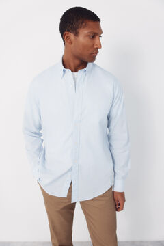 Cortefiel Camisa lisa popel&iacute;n