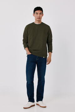 Cortefiel Sudadera cuello caja