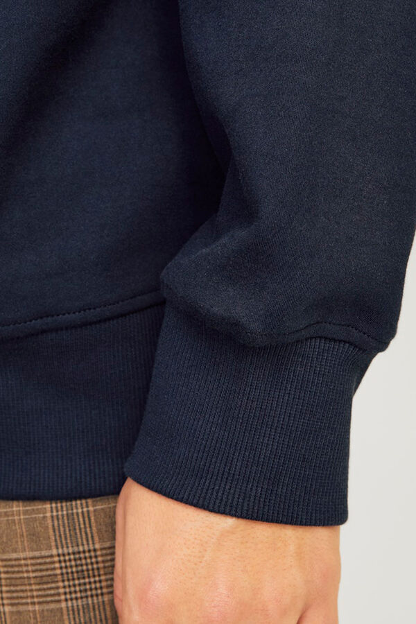 Jack & Jones Sudadera b&aacute;sica estampado Azul marino
