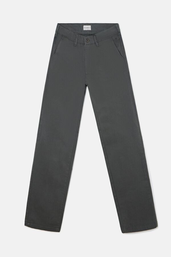Silbon Pantalon sport chino Kaki