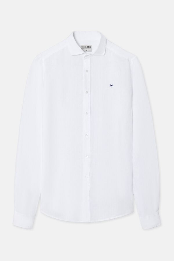 Cortefiel Camisa sport ligera White