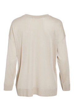 Vila Jersey fino de punto con escote V