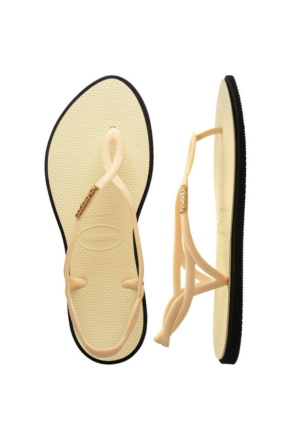 Havaianas Sandalias Luna Point Yellow