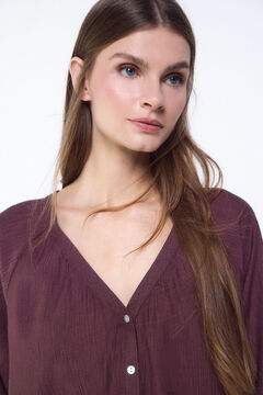 Slowlove Blusa plisada fluida