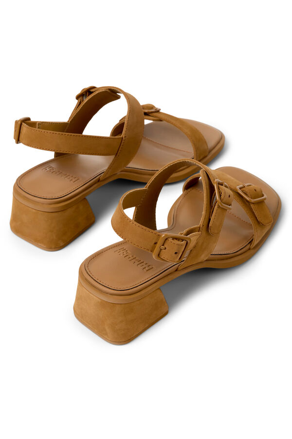Camper Sandalias de piel mujer Marr&oacute;n