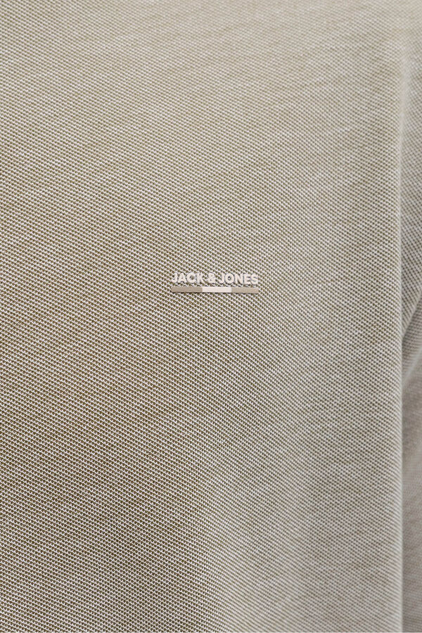 Jack & Jones Camiseta b&aacute;sica manga corta Kaki
