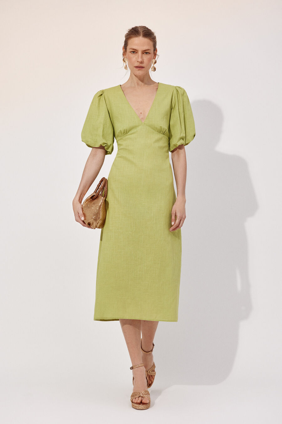 Vestido estampado floral