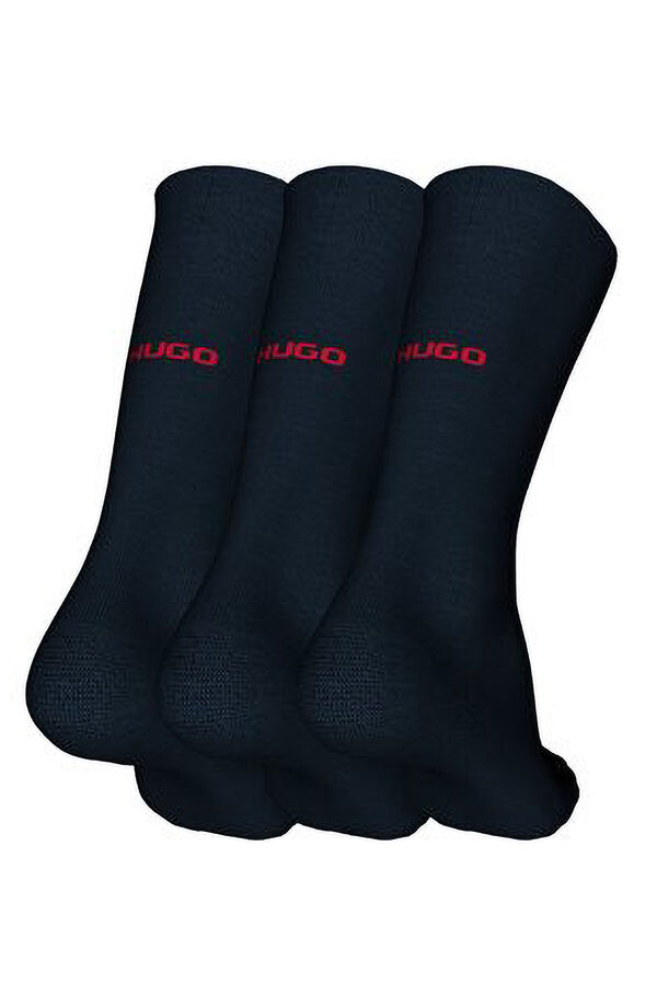 HUGO Pack of 3 pairs of socks Navy