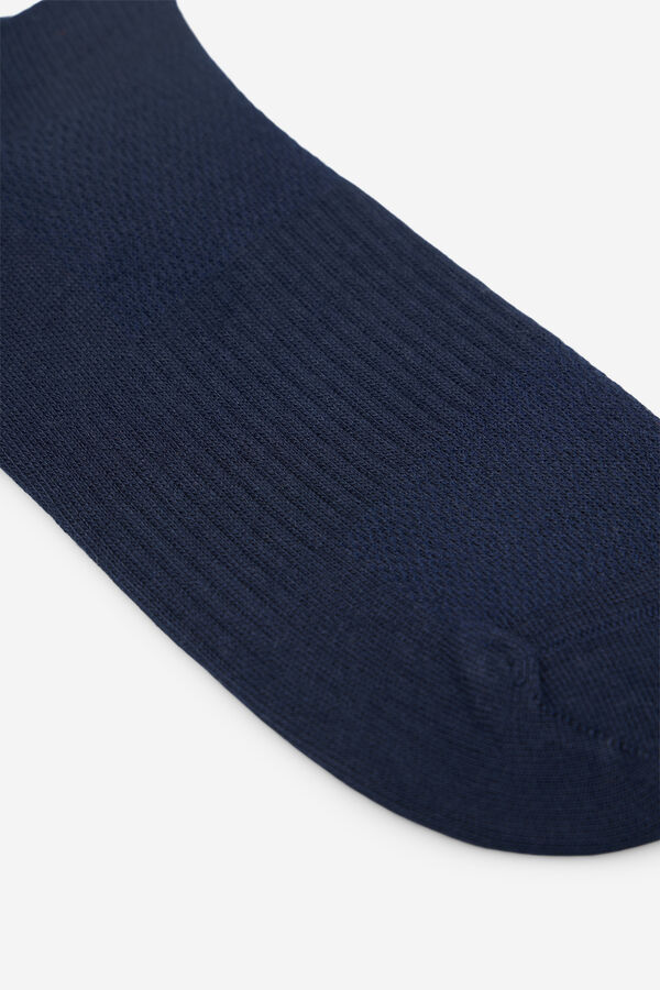 Cortefiel Coolmax ankle socks Navy