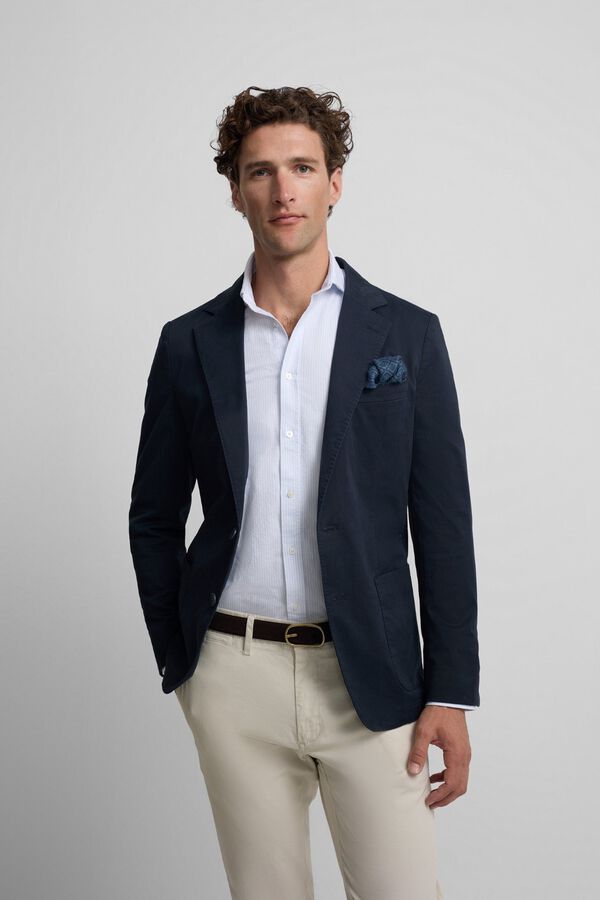 Silbon Americana casual Azul marino