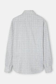 Silbon Camisa sport cuadro bicolor